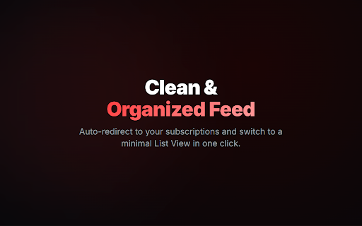 Less Youtube Mess :: Customize YouTube: Hide Shorts, Sidebar, Comments, Recommendations, and More!
