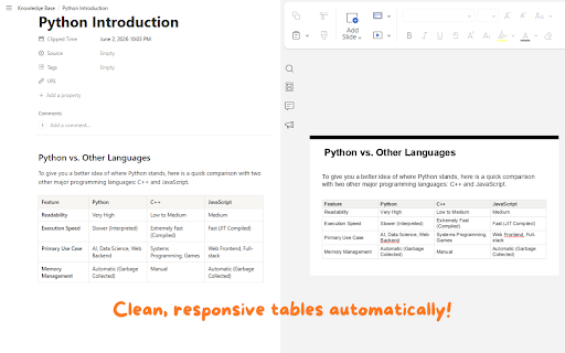 Notion to PPT Generator :: Convert Notion pages & databases into professional PowerPoint presentations with 1 click. Smart multi-engine layout support.