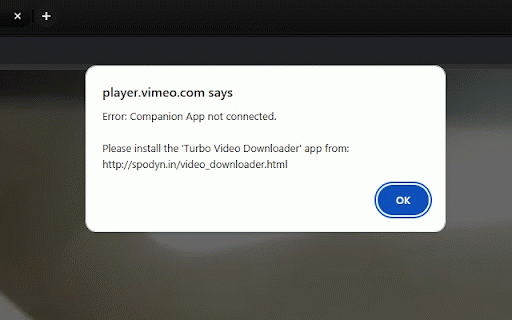 Free Turbo Video Downloader for Vimeo :: Download best quality video with audio combined. Fast, reliable, and free to use. Requires free companion app.