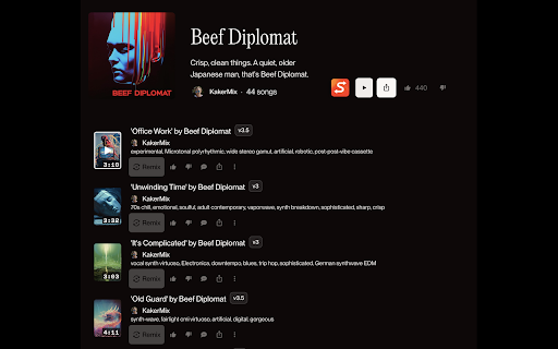 Suno Shuffle :: Chrome extension to add shuffle functionality onto the suno.com playlists page