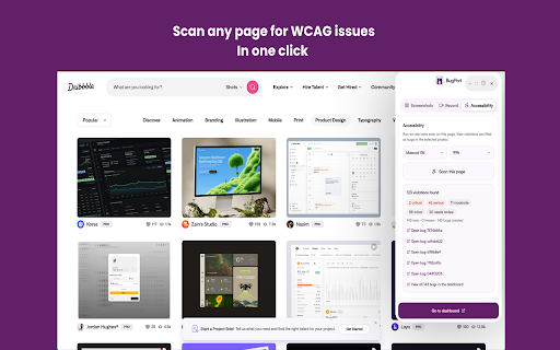 BugPort :: Capture bug reports with video, screenshots, logs, network metadata, and device information.
