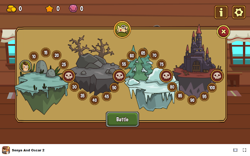 Senya And Oscar 2 - Adventure & Puzzle & Platform Game :: Embark on a vibrant duo adventure with puzzles and platforming in this browser game!