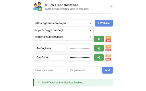 Quick User Switcher :: Switch between multiple users with one click