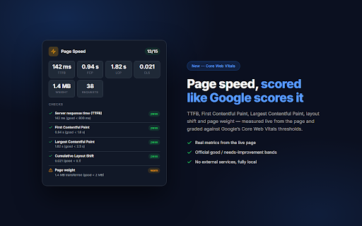 TechSEO Inspector :: Free on-page SEO auditor. Analyze meta tags, headings, images, links, schema, and indexability with a scored report.