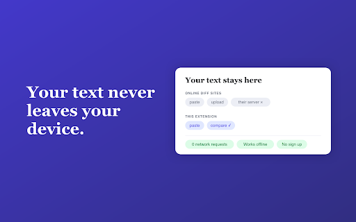 Text Difference Checker :: Smart Text Difference Checker: compare two texts online and see every change highlighted side by side in seconds. No sign up.