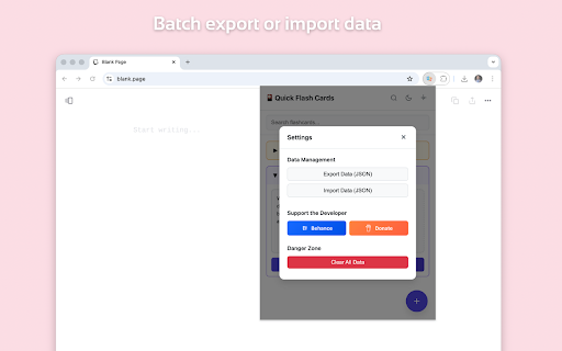 Quick Flash Cards Generator :: Create, organize, and study flashcards with an intuitive card-based interface