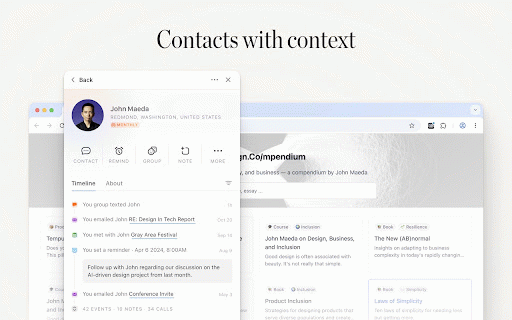 Clay :: A tool for building relationships and growing your network.