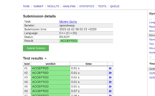 CSES ToolKit :: Get hints and topic tags directly on CSES problems