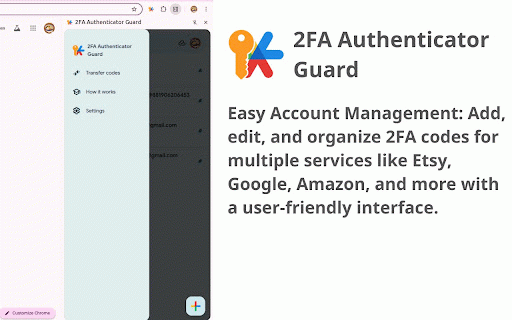 2FA Authenticator Guard :: Free 2FA on Browser! Multi-layered encryption secures data. Replaces Google Authenticator, no phone needed. Ultimate security focus.