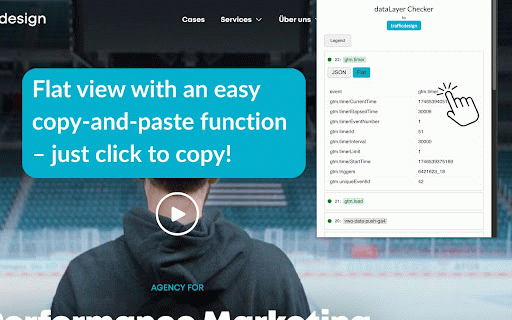 DataLayer Viewer :: Zeigt den aktuellen DataLayer im Popup an.