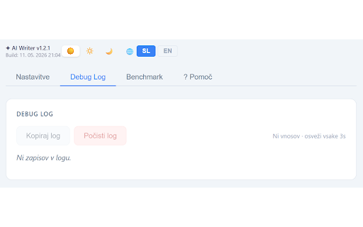 AI Writer :: Rewrite selected email text using AI prompts