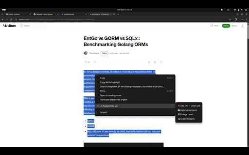 Explain It to Me - AI Text Simplifier :: Transform complex text into clear explanations with AI - from beginner to expert level
