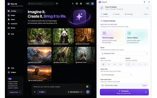 FlowPilot — Batch AI Generation for Google Flow :: Batch AI generation, prompt queues, and auto-download workflows for Google Flow. Third-party tool. Not affiliated with Google.