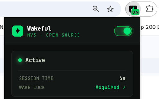 Wakeful :: Keeps your Google Colab sessions alive. Prevents system sleep and tab disconnection during long training runs.