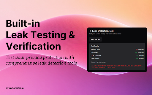 Automatio Proxy Switcher :: Add, edit, and switch between HTTP/HTTPS proxies quickly.