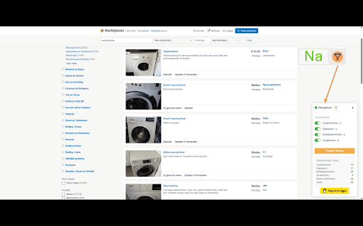 Cleanplaats - Marktplaats zonder spam :: Zelf in de hand wat je wel én niet wil zien op Marktplaats door te filteren