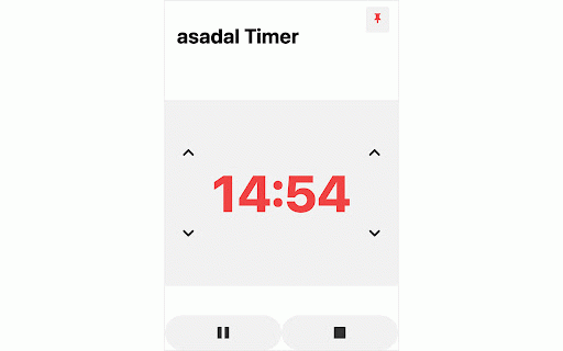 asadal Timer :: A minimal timer with notifications