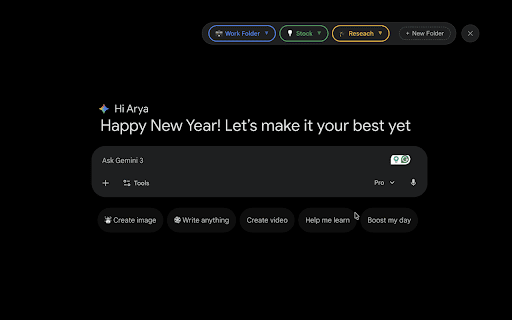 Gem Folder Manager :: Organize your Gemini chats into custom folders.