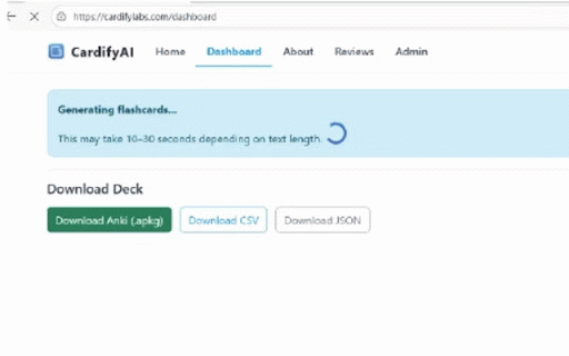 Cardify with CardifyAI :: Turn highlighted text into flashcards with CardifyAI. Supports Free, Pro, credits, Branch Mode, and Card Insight dashboard handoff.