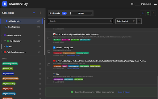 BookmarkTidy Extension :: Save and organize bookmarks with one click. Sync with BookmarkTidy web app, detect duplicates, and save all tabs instantly.