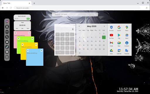 Satoru Gojo Rose Live Wallpaper New Tab :: Satoru Gojo Rose Live Wallpaper New Tab - Live HD video wallpaper for your Chrome new tab.