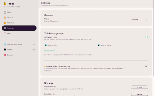 Tabee: Tab Modifier :: The original Tab Modifier reborn — rename, organize, and control your browser tabs effortlessly.