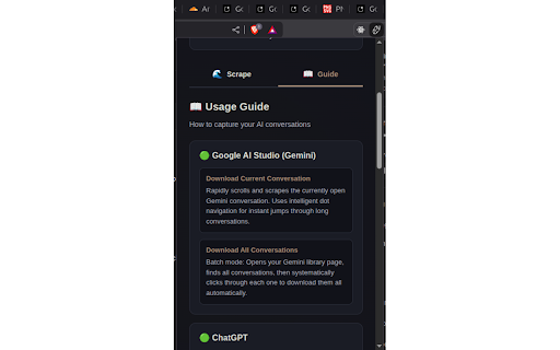 AI Chronicle - The Scribe :: The Scribe for your AI conversations - by Quantum Encoding Ltd