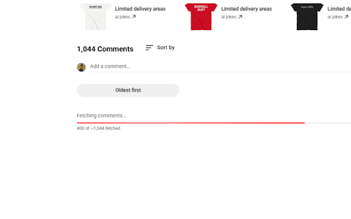 YouTube Oldest Comment :: Adds an 'Oldest first' option to YouTube comments, sorted by date.
