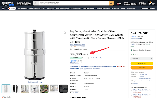 Opportunity Cost :: See every price in satoshis. Understand the Bitcoin opportunity cost of your purchases.