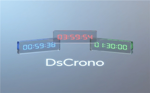DsCrono :: Floating Timers & Stopwatches for productivity with SOLID architecture