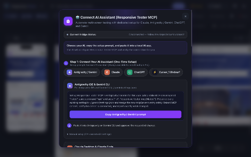 Responsive Tester - Multi-Screen Simulator :: Test responsive websites on multiple mobile, tablet & desktop screens. Real-time sync for scroll, click & form inputs.