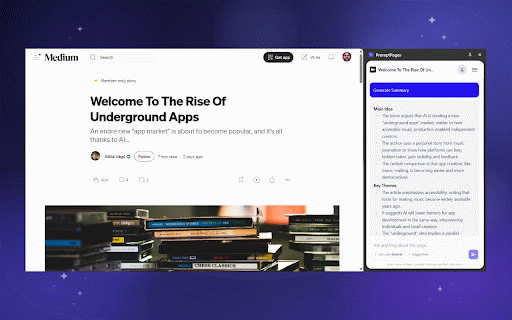 PromptPages AI :: PromptPages AI Browser Extension