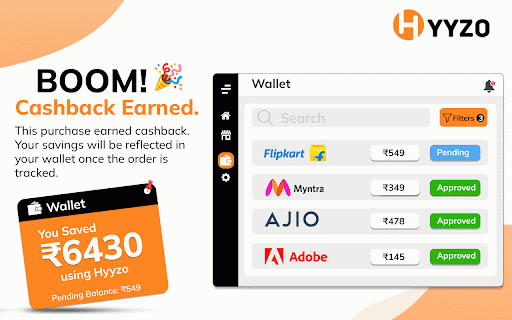 Hyyzo: Cashback on Every Purchase :: Get cashback for shopping online with Hyyzo!