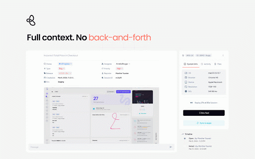 Bugzy — QA & Bug Reporting for Web Teams :: Capture annotated screenshots, recordings, console logs, network activity, and environment details — delivered to your team.