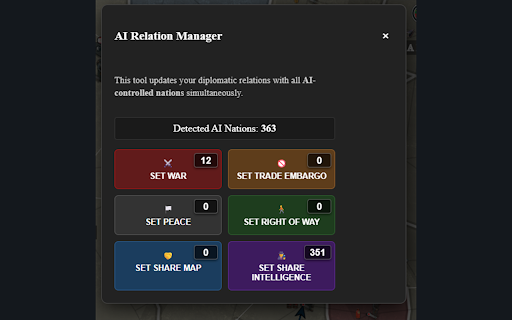Supremacy Utilities :: Utility tools for Supremacy game.