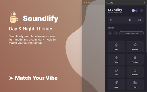 Soundlify :: Create your perfect focus environment with ambient sounds, offline listening, and Pomodoro sessions.