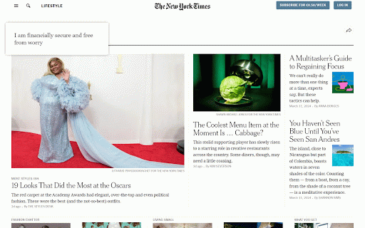 Positive Affirmations on Autopilot :: Displays positive affirmations automatically on the screen to manifest your best life.