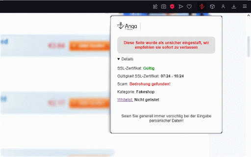 Anqa Detector :: Phishing Detector