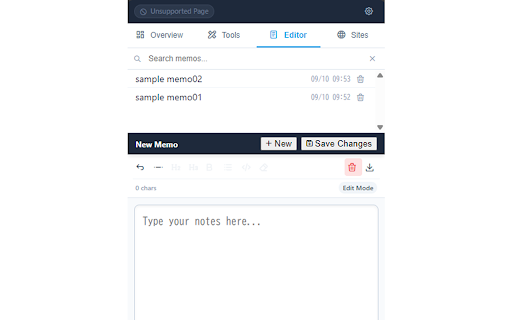 WebQuick Toolkit :: Handy web dev tools: quick WordPress access, text processing & conversion, simple editor, and site bookmarks.