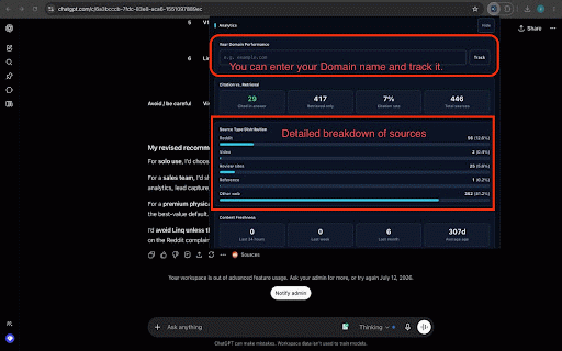 Fanout Queries Extractor – ChatGPT & Claude Citations :: Extract cited URLs and fan-out queries from ChatGPT & Claude conversations. 100% local — no data leaves your browser.