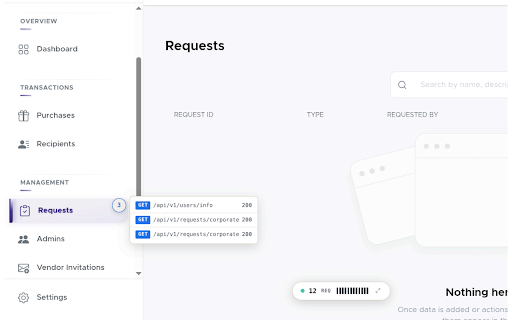 CalloutAPI :: See which page elements are making API calls — surfaced directly on the site.