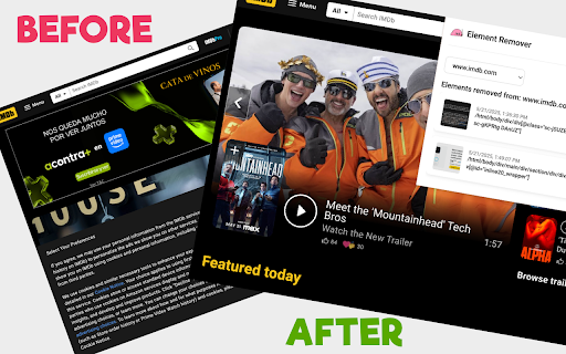 Element Remover :: Remove Unwanted Elements on Websites