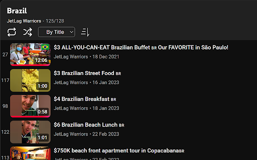 Playlist Sorter for YouTube :: Adds sorting options to YouTube playlists, allowing you to reorder videos by date or title.