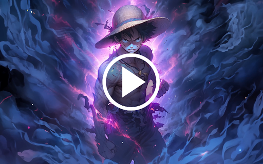 Luffy Live Wallpaper :: Power your Chrome with Luffy Live Wallpaper—an animated tribute to the future Pirate King,featuring Monkey D.Luffy in dynamic action