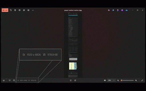 Webpage Section Screenshot :: Capture full-page screenshots split by page sections — headings, semantic HTML, or custom selectors. Export as PNG, JPEG, or ZIP.