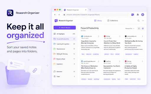 Research Web Highlighter :: Save and organize web highlights, notes, sticky notes, and research sources from any website.