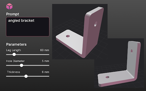 Text to CAD :: Powerful Text to CAD ai tool to convert descriptions into parametric models. AI CAD generator for engineering design and automation.