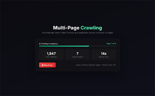 Data Scraper :: Powerful data extraction from any website. Auto-detect tables, lists, emails, images. Export to CSV, JSON, Excel.