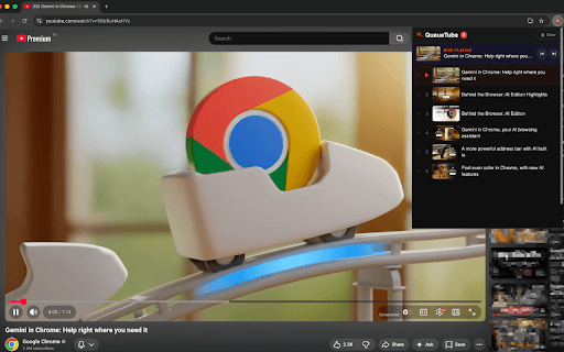QueueTube :: Add YouTube videos to a queue and play them in order. Manage your watch queue easily.