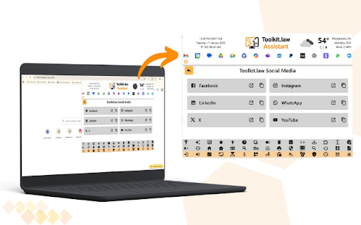 Toolkit.law Assistant :: The Toolkit.law Assistant is your free supplement for Toolkit.law users to any web browser and many additional product platforms.